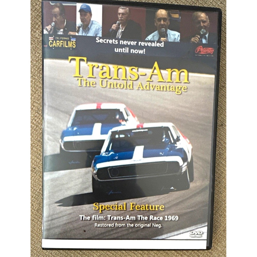 Trans-Am: The Untold Advantage (DVD) Special Feature The Film Trans-Am Race 1969